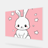 Honney Bunny Acryl Bord (Hoek)