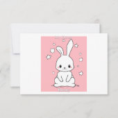 Honney Bunny Bedankkaart (Voorkant)