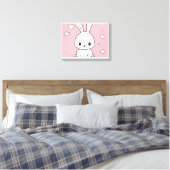 Honney Bunny Canvas Afdruk (Insitu (Slaapkamer))