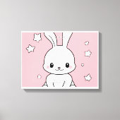 Honney Bunny Canvas Afdruk (Voorkant)