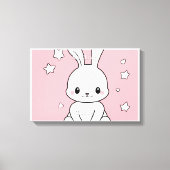 Honney Bunny Canvas Afdruk (Voorkant)
