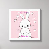 Honney Bunny Canvas Afdruk (Voorkant)