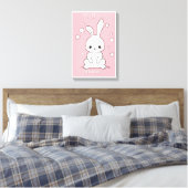 Honney Bunny Canvas Afdruk (Insitu (Slaapkamer))