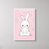 Honney Bunny Canvas Afdruk (Voorkant)