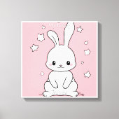 Honney Bunny Canvas Afdruk (Voorkant)
