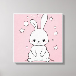 Honney Bunny Canvas Afdruk