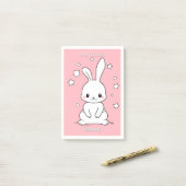 Honney Bunny Post-it® Notes (Op bureau)