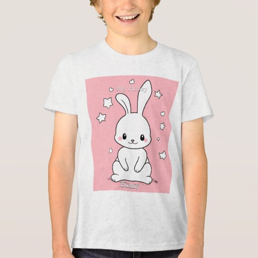 Honney Bunny Tri-Blend Shirt (Voorkant)