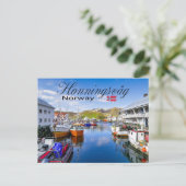 Honningsvåg Briefkaart (Staand voorkant)