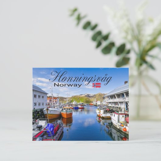 Honningsvåg Briefkaart (Staand voorkant)