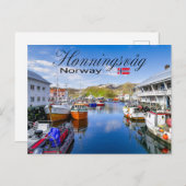 Honningsvåg Briefkaart (Voorkant / Achterkant)