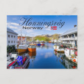 Honningsvåg Briefkaart (Voorkant)