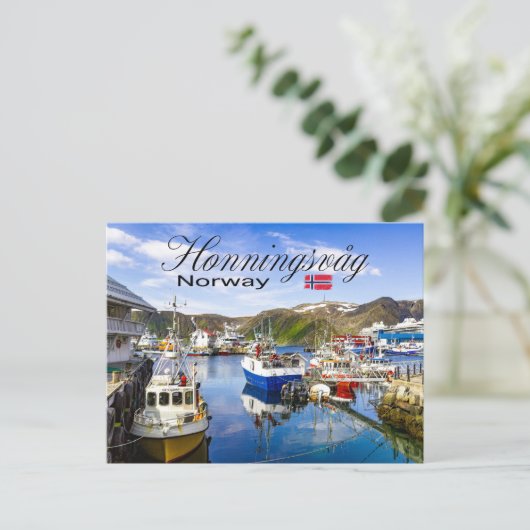 Honningsvåg Briefkaart (Staand voorkant)