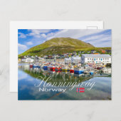 Honningsvåg Briefkaart (Voorkant / Achterkant)