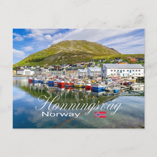 Honningsvåg Briefkaart (Voorkant)