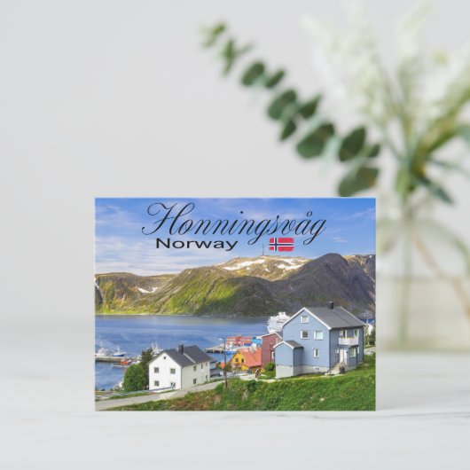 Honningsvåg Briefkaart (Staand voorkant)