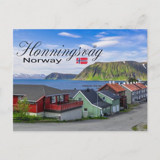 Honningsvåg Briefkaart (Voorkant)