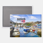Honningsvåg Magneet (Voorkant / Achterkant)