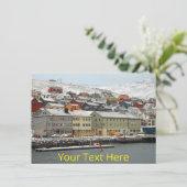  Honningsvag, Noorse kaart (Staand voorkant)