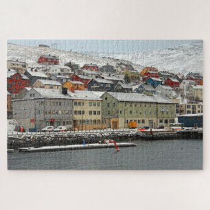 Honningsvåg, Noorwegen 1014-pc Legpuzzel