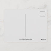Honningsvag, Noorwegen, Briefkaart (Achterkant)