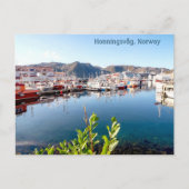 Honningsvag, Noorwegen, Briefkaart (Voorkant)