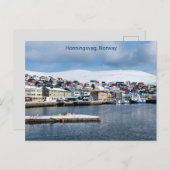 Honningsvag, Noorwegen, Briefkaart (Voorkant / Achterkant)