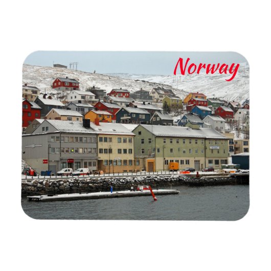Honningsvåg, Noorwegen Magneet (Horizontaal)