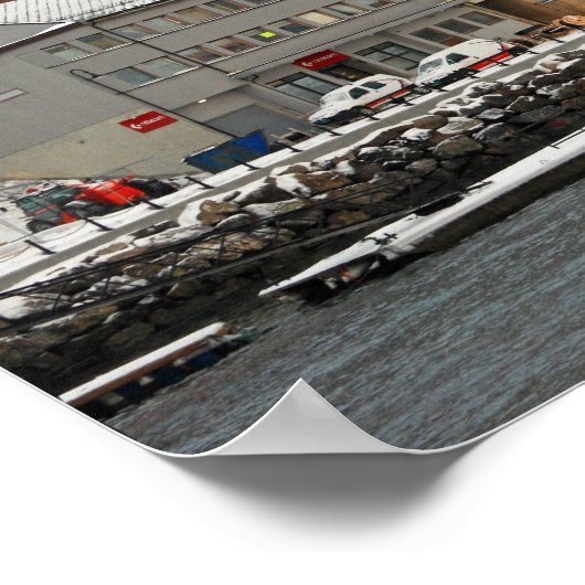 Honningsvåg, Noorwegen Poster (Hoek)