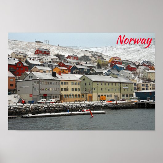 Honningsvåg, Noorwegen Poster (Voorkant)