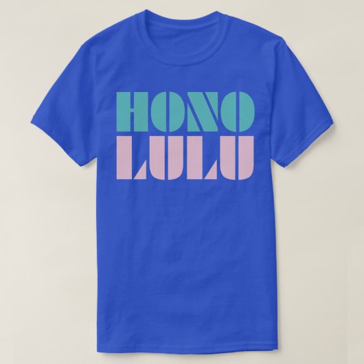 HONO LULU Retro T-shirt (Design voorkant)