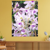 Honohono Orchids Canvas Afdruk (Insitu (Woonkamer))