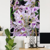 Honohono Orchids Poster (Thuiskantoor)