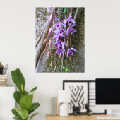 Honohono Orchids Poster (Thuiskantoor)