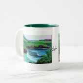 honolua bay 1 tweekleurige koffiemok (Voorkant links)