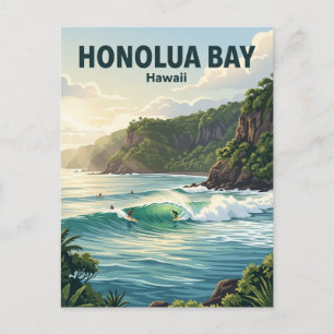 Honolua Bay Hawaii Briefkaart