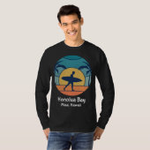 Honolua Bay Maui Hawaii Surfing  Surfer Sun T-shirt (Voorkant volledig)