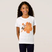 Honolua Butterfly en Hawaïaanse Hibiscus T-shirt (Voorkant volledig)