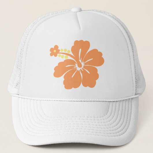 Honolua Hibiscus Tropical Trucker Hats Pet (Voorkant)