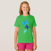 Honolua Vlinder Cartoon Kinder Design T-shirt (Voorkant volledig)