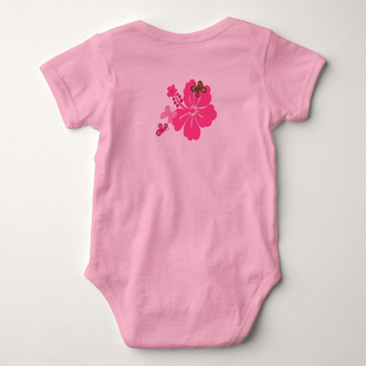 Honolua Vlinder Peuters & Baby's T-shirts (Achterkant)