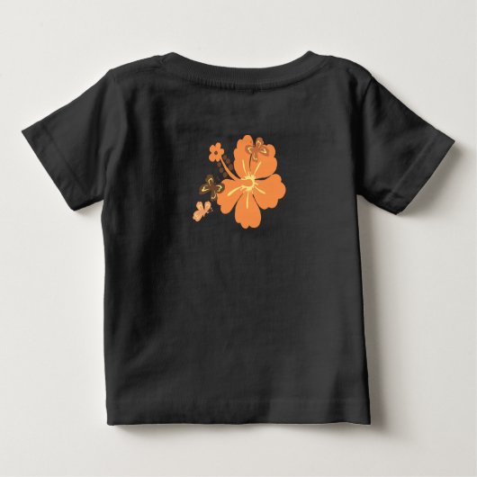Honolua Vlinder Peuters & Baby's T-shirts (Achterkant)