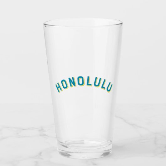 Honolulu,  Arch in Hawaï Glas (Voorkant)