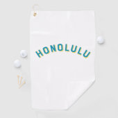 Honolulu,  Arch in Hawaï Golfhanddoek (Insitu)