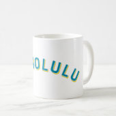 Honolulu,  Arch in Hawaï Koffiemok (Voorkant rechts)