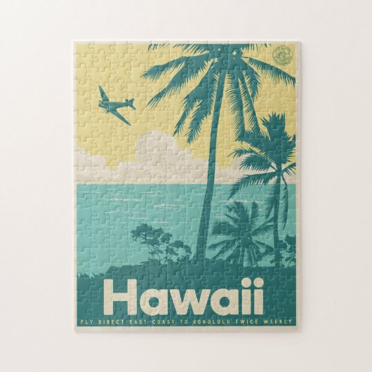Honolulu Aviation Puzzle Legpuzzel (Verticaal)