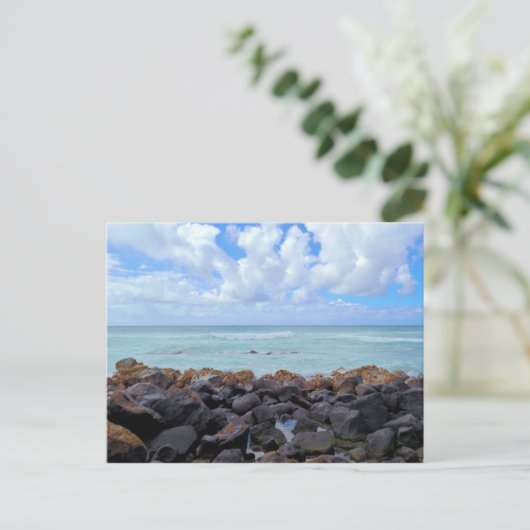 Honolulu Beaches Briefkaart (Staand voorkant)