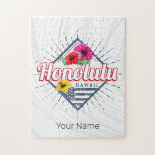 Honolulu City Hawaii Verenigde Staten  Verenigde S Legpuzzel