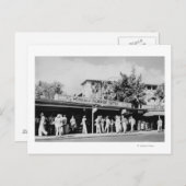 Honolulu, HA - Uitzicht van de Honolulu Briefkaart (Voorkant / Achterkant)