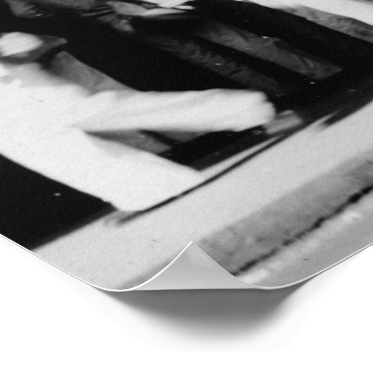 Honolulu, HA - Uitzicht van de Honolulu Poster (Hoek)